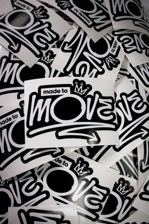 Made to Move Stickers